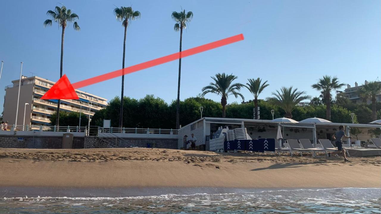 Vue Mer Exceptionnelle Sur Plage Du Midi En 1Re Ligne- 2 Chambres Cannes Extérieur photo